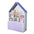 Casita Montessori de 6 espacios y 2 cajones con rueditas