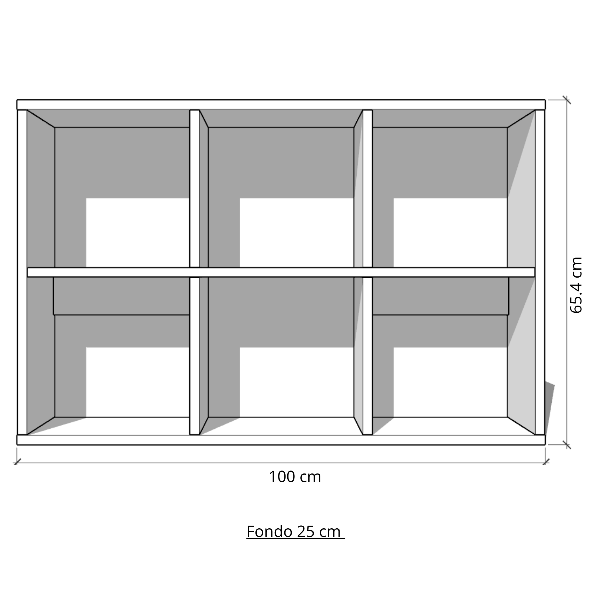 Organizador Aereo 6S