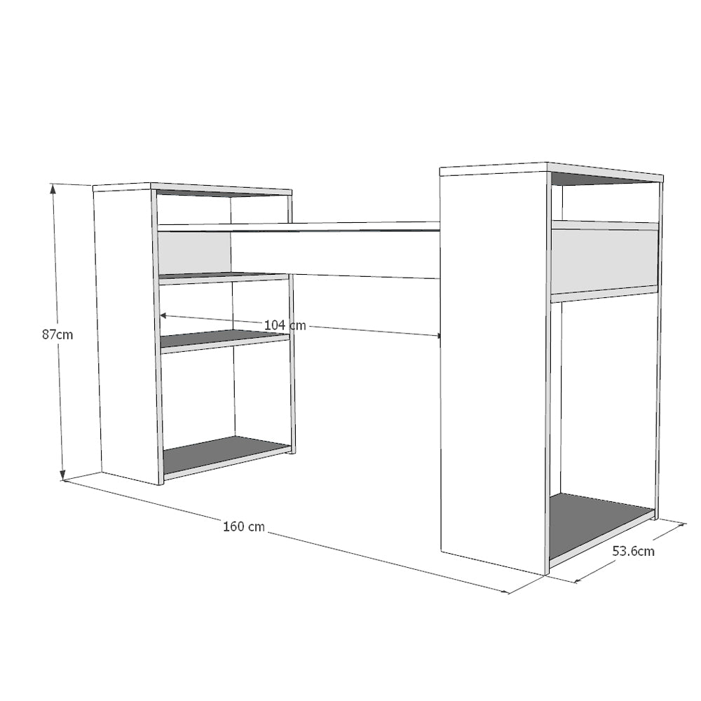 Escritorio Gamer Rosse