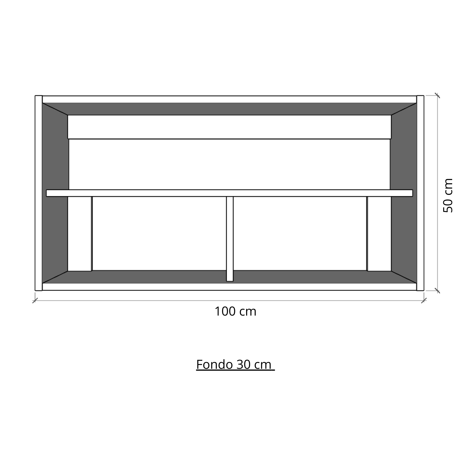 Organizador Aereo 3S Corrediza