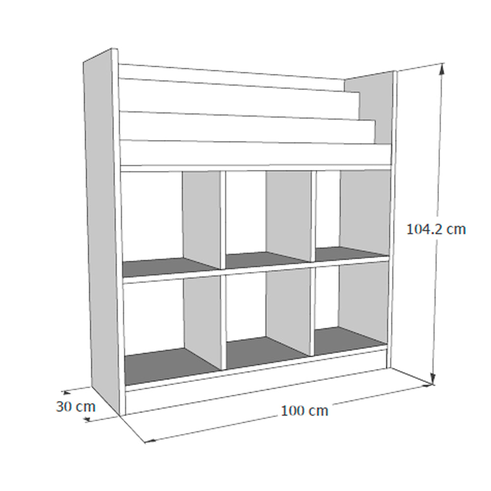 Organizador Juguetero Chana con Portacuentos