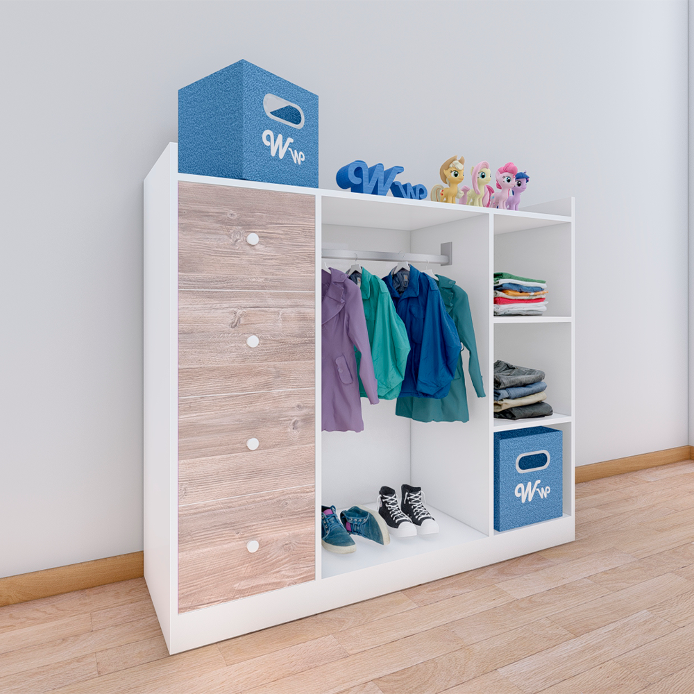 Montessori Closet Organizer Wardrobe