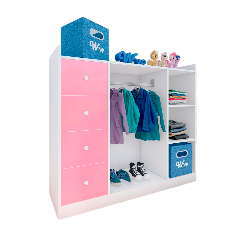 Montessori Closet Organizer Wardrobe