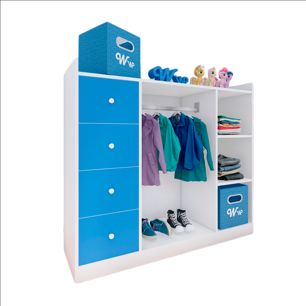 Montessori Closet Organizer Wardrobe