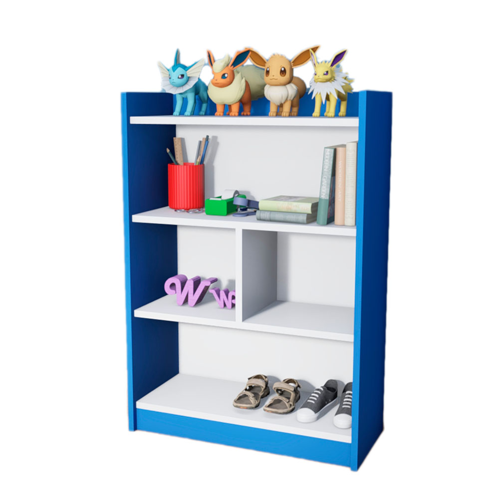 Cómoda Montessori de 4 espacios