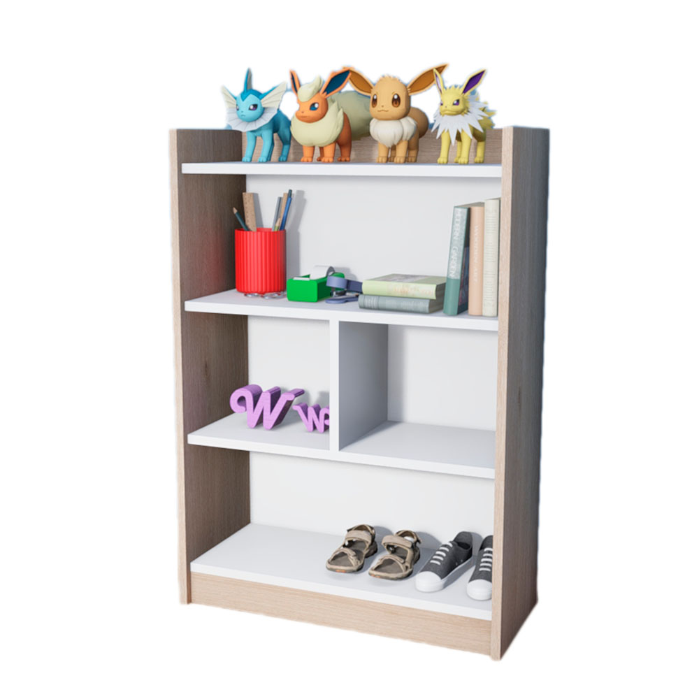 Cómoda Montessori de 4 espacios