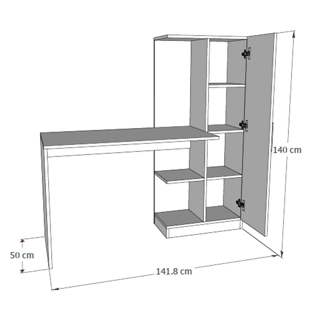 Escritorio Robert con Puerta