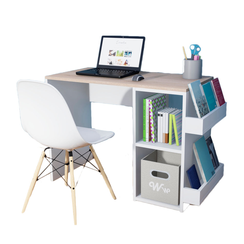 Pack Escritorio Harvey con portacuentos + Silla Vintage