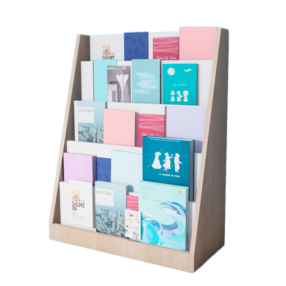 Librero Montessori de 5 repisas