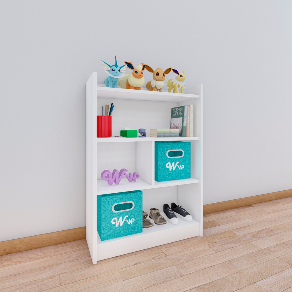 Cómoda Montessori de 4 espacios