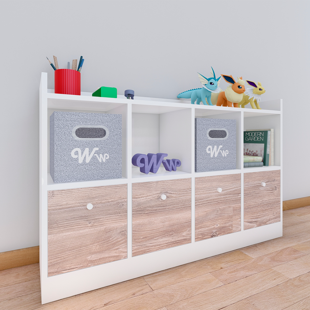 Cómoda Montessori con 4 cajones