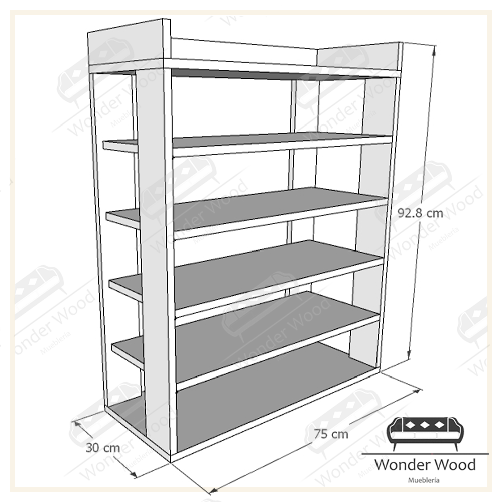 Zapatera Noria - hasta 18 pares